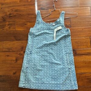 Pilcro Blue Patterned Mini Dress